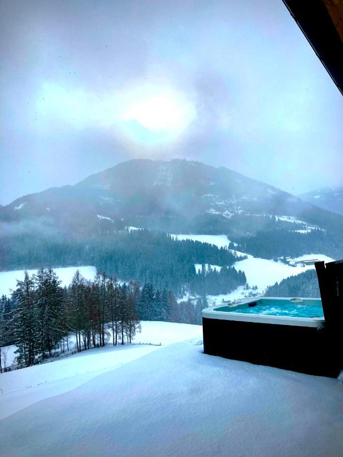 Chalet Bergblick Sankt Blasen Buitenkant foto